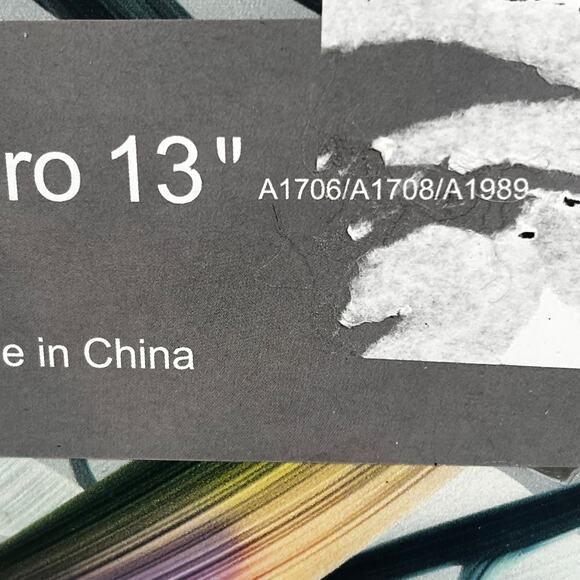 Hard shell Protective Case for MacBook Pro 13" Floral Plastic Bird Flower Design - Picture 3 of 8